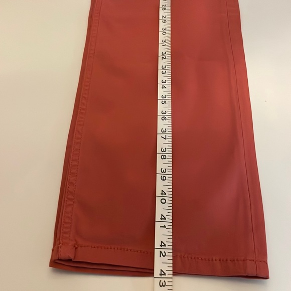 7 Downie St. Red Chelsea Mid-Rise Straight Jeans Size 34 - Picture 14 of 16